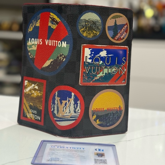 Louis Vuitton Brazza Long Wallet Alps Patches - Rare - Picture 3 of 6